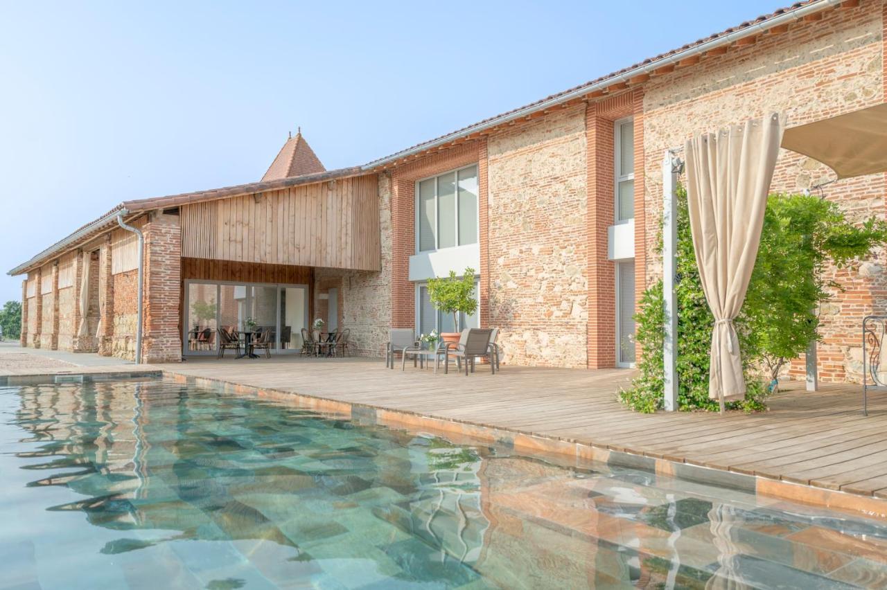 Hotel Escons Domaine De Charme Saint-Sulpice-sur-Leze Exterior foto
